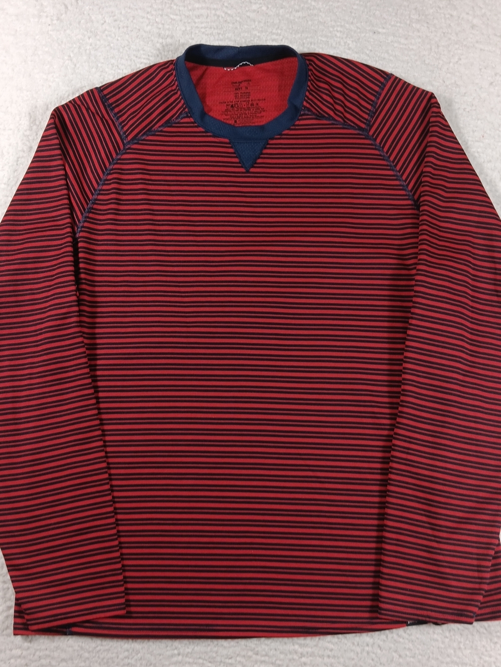 Patagonia Shirt Mens XL Capilene 3 Midweight Polartec Striped Gorpcore Hiking